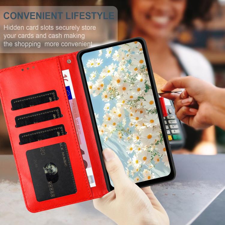 For iPhone 17 Daisy Embossed Leather Phone Case