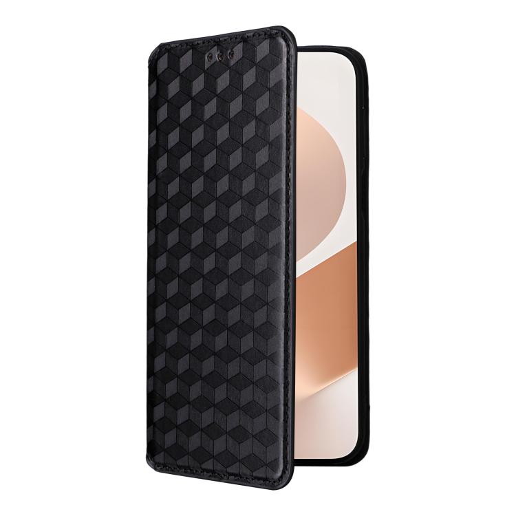 For Huawei Pura 80 Pro 5G / 80 Pro+ 5G Cubic Grid Texture Flip Leather Phone Case