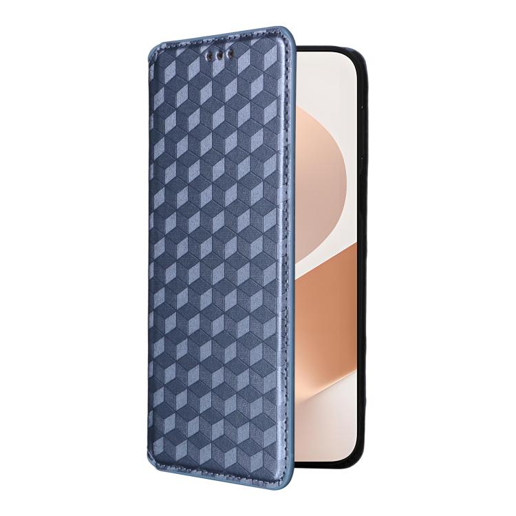 For Huawei Pura 80 Pro 5G / 80 Pro+ 5G Cubic Grid Texture Flip Leather Phone Case