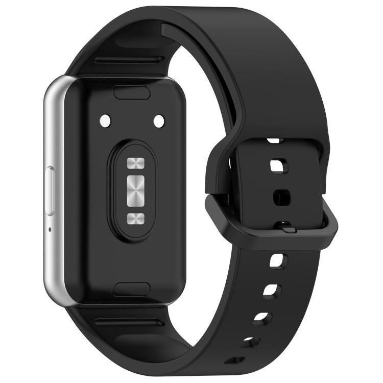 For Samsung Galaxy Fit3 SM-R390 xDfind Solid Color Colorful Buckle Silicone Watch Band