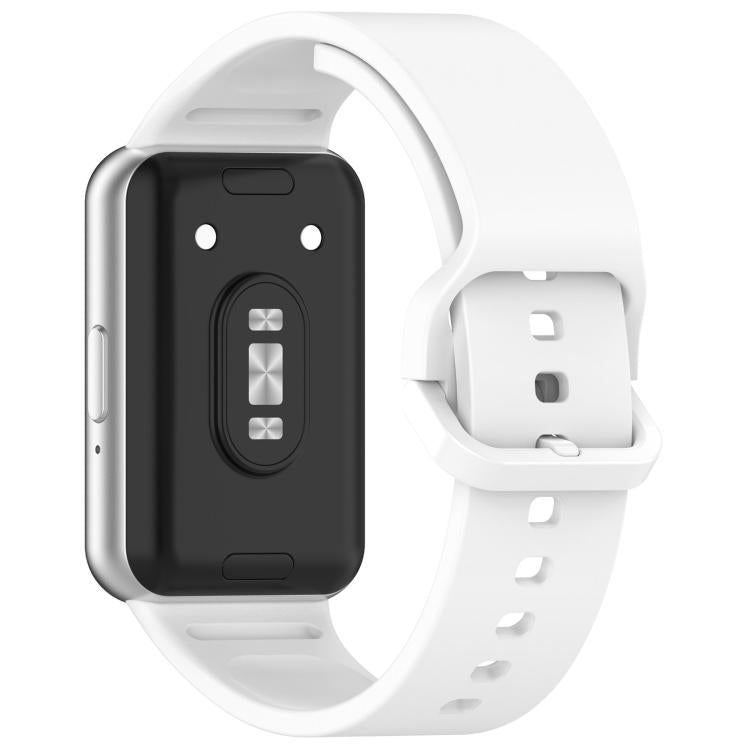 For Samsung Galaxy Fit3 SM-R390 xDfind Solid Color Colorful Buckle Silicone Watch Band