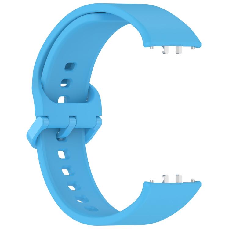 For Samsung Galaxy Fit3 SM-R390 xDfind Solid Color Colorful Buckle Silicone Watch Band