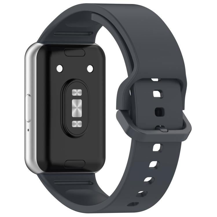 For Samsung Galaxy Fit3 SM-R390 xDfind Solid Color Colorful Buckle Silicone Watch Band