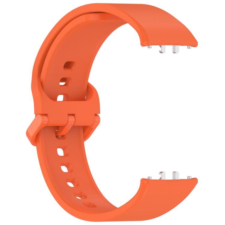For Samsung Galaxy Fit3 SM-R390 xDfind Solid Color Colorful Buckle Silicone Watch Band