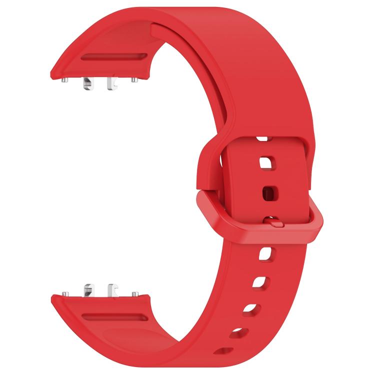 For Samsung Galaxy Fit3 SM-R390 xDfind Solid Color Colorful Buckle Silicone Watch Band