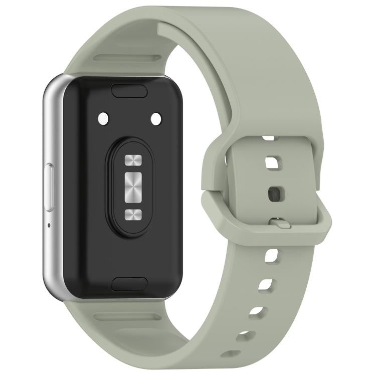 For Samsung Galaxy Fit3 SM-R390 xDfind Solid Color Colorful Buckle Silicone Watch Band