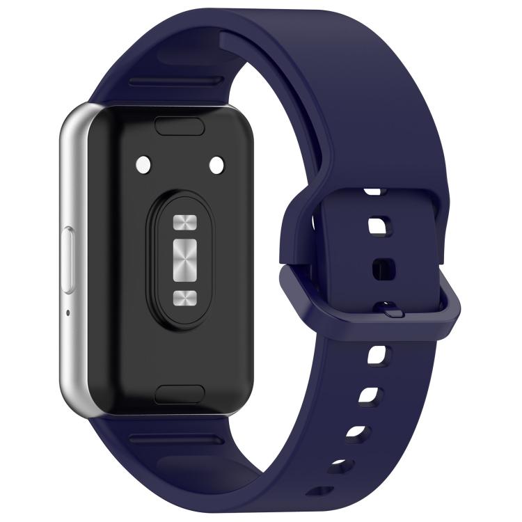 For Samsung Galaxy Fit3 SM-R390 xDfind Solid Color Colorful Buckle Silicone Watch Band