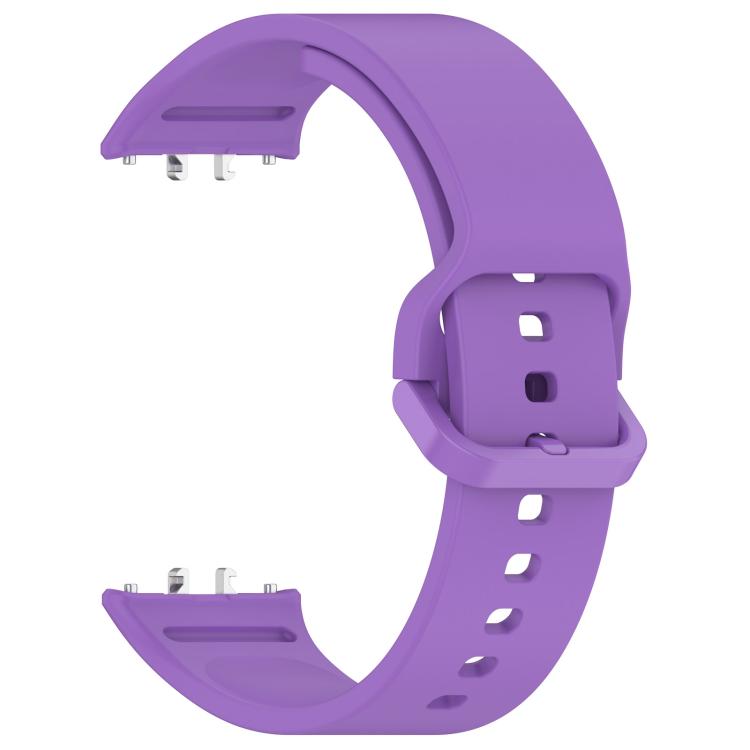 For Samsung Galaxy Fit3 SM-R390 xDfind Solid Color Colorful Buckle Silicone Watch Band