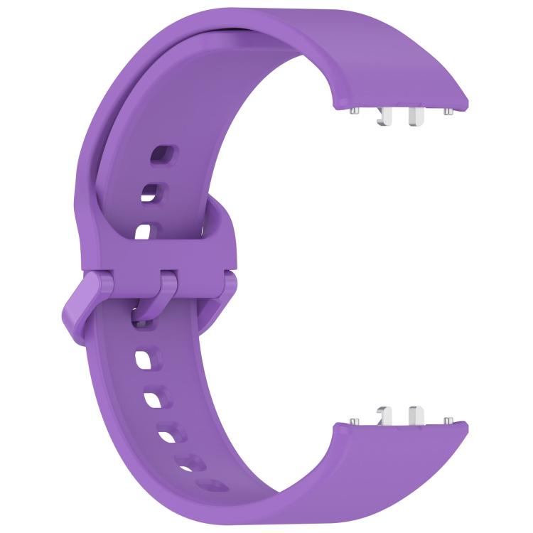 For Samsung Galaxy Fit3 SM-R390 xDfind Solid Color Colorful Buckle Silicone Watch Band