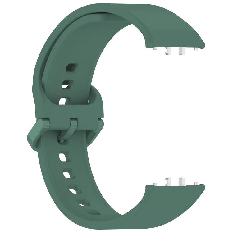 For Samsung Galaxy Fit3 SM-R390 xDfind Solid Color Colorful Buckle Silicone Watch Band