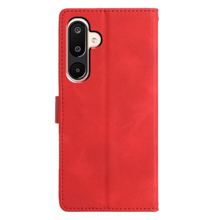 For Samsung Galaxy M16 5G Triangles Embossed Leather Phone Case