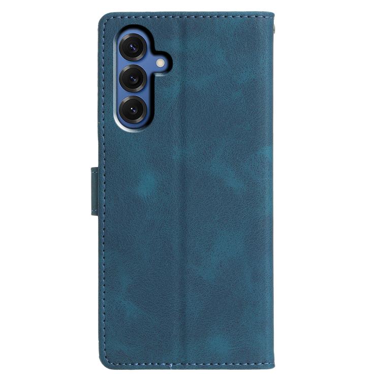 For Samsung Galaxy A04s Triangles Embossed Leather Phone Case