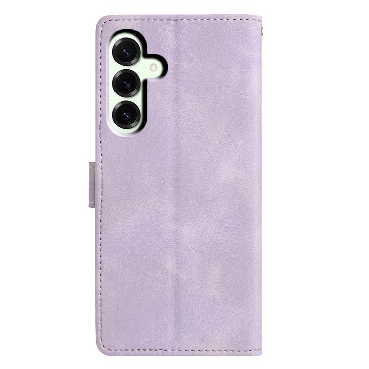 For Samsung Galaxy A17 Triangles Embossed Leather Phone Case