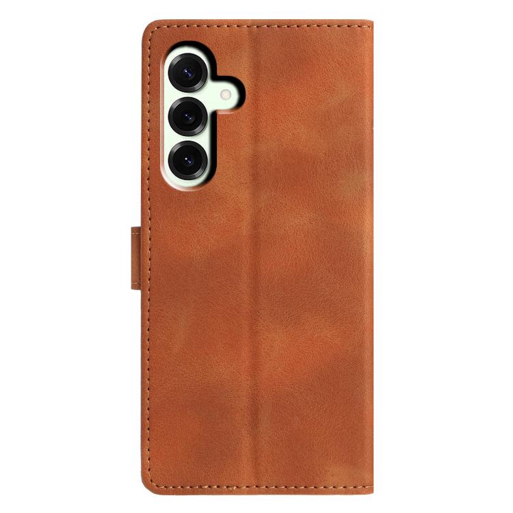 For Samsung Galaxy A17 Triangles Embossed Leather Phone Case