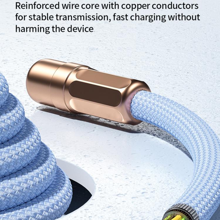 WK WDC-70 65W Type-C to Type-C Phone Lanyard Data Cable, Length: 1.6m