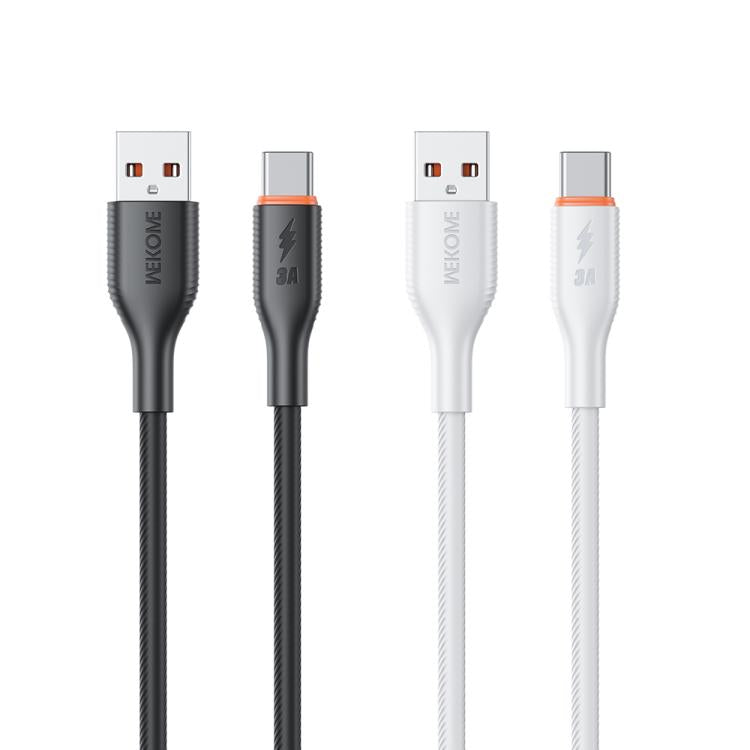 WK WDC-91a 66W USB to Type-C Silicone Data Cable, Length: 1m