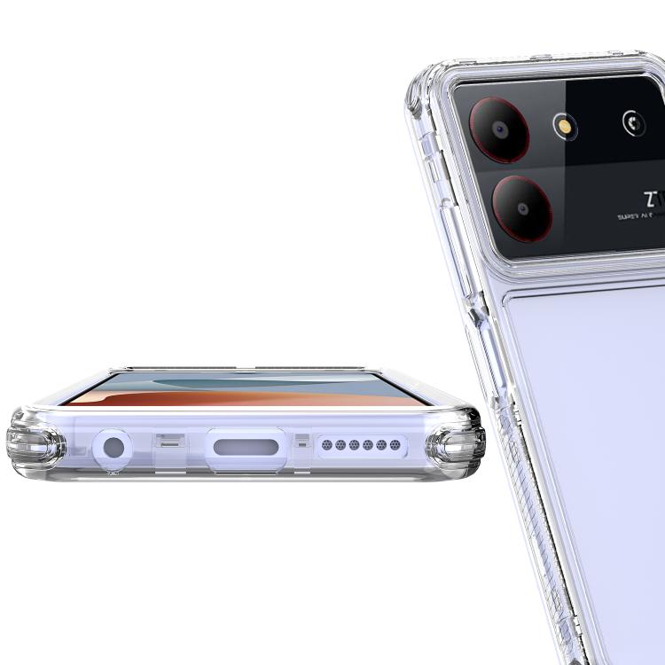 For ZTE Blade A54 Acrylic Transparent Phone Case