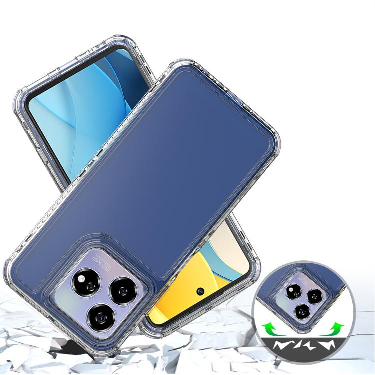 For ZTE Axon 60 Lite Acrylic Transparent Phone Case