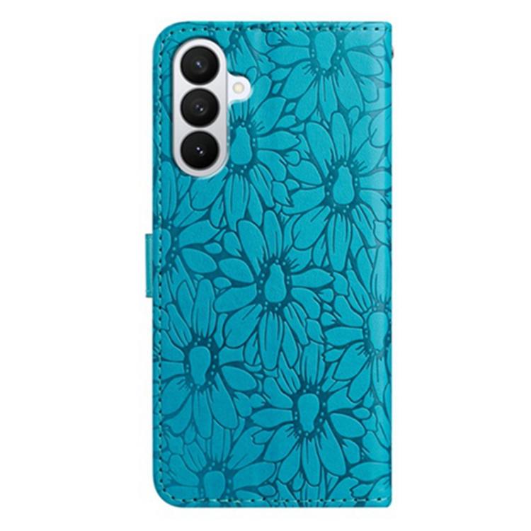 For Samsung Galaxy A57 5G Daisy Embossed Leather Phone Case