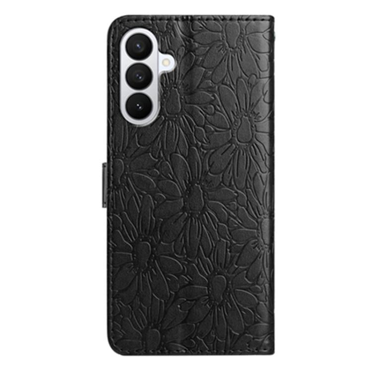 For Samsung Galaxy A37 5G Daisy Embossed Leather Phone Case