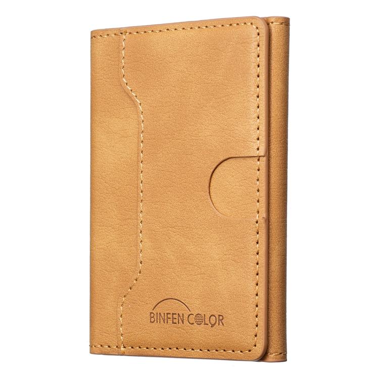 Oily Leather Horizontal Magnetic Wallet Card Bag Case