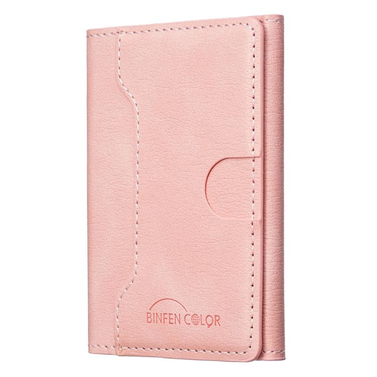 Oily Leather Horizontal Magnetic Wallet Card Bag Case