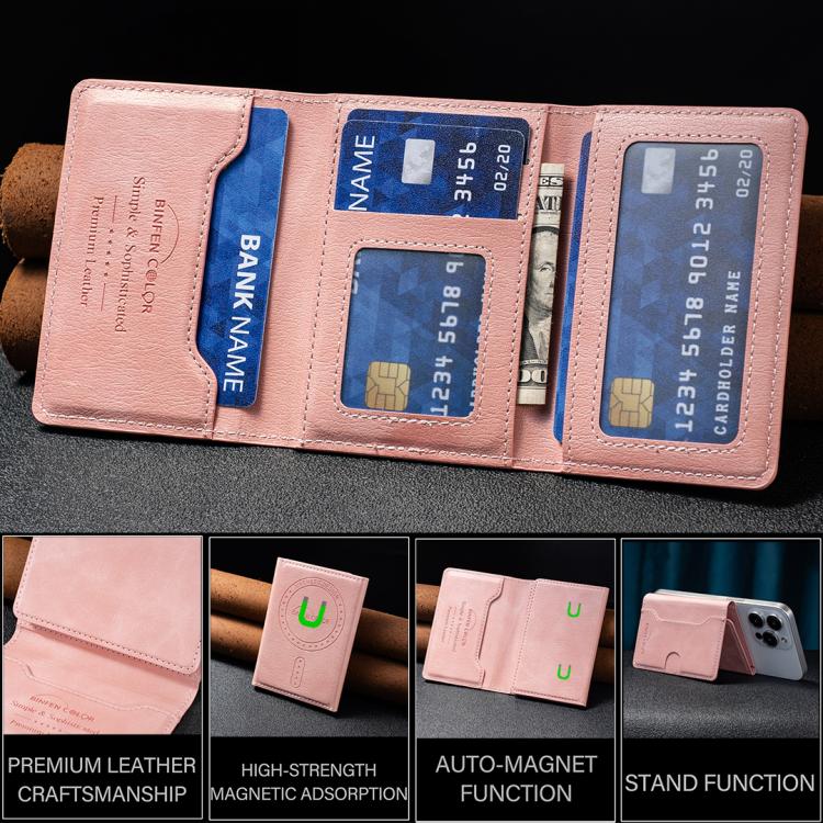 Oily Leather Horizontal Magnetic Wallet Card Bag Case