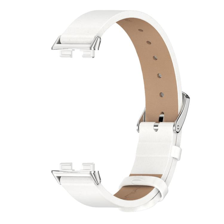 For Huawei Band 10 / 9 / 8 Mijobs Microfiber PU Leather Watch Band