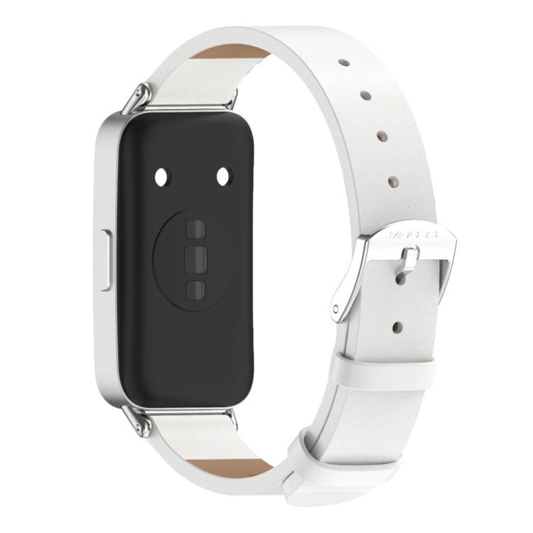 For Huawei Band 10 / 9 / 8 Mijobs Microfiber PU Leather Watch Band