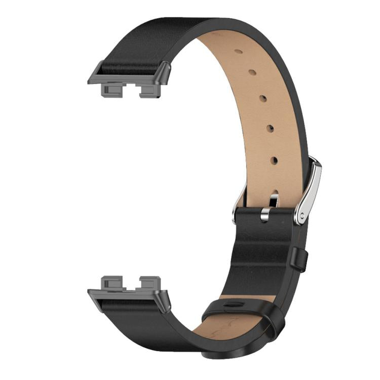 For Huawei Band 10 / 9 / 8 Mijobs Microfiber PU Leather Watch Band