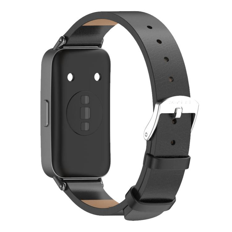 For Huawei Band 10 / 9 / 8 Mijobs Microfiber PU Leather Watch Band