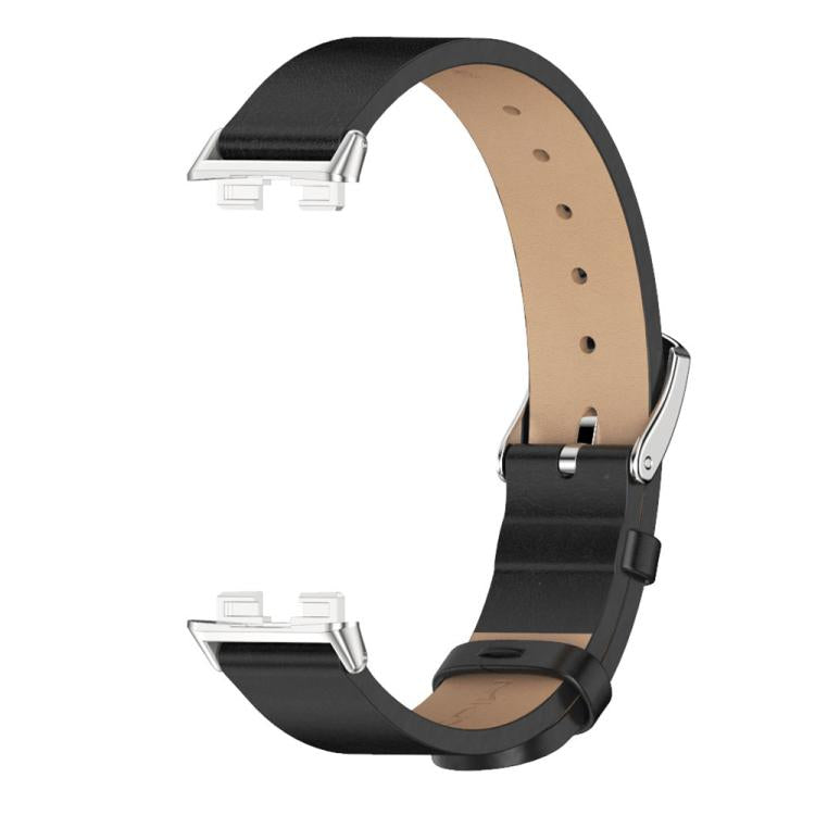 For Huawei Band 10 / 9 / 8 Mijobs Microfiber PU Leather Watch Band