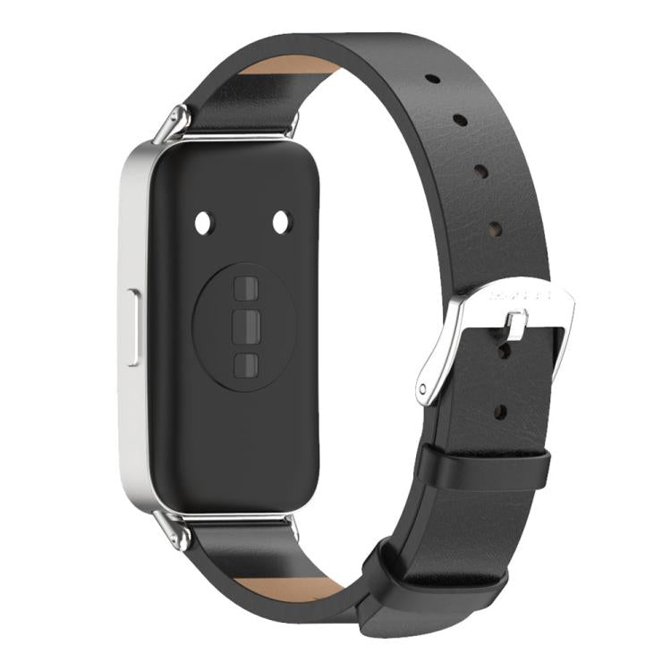 For Huawei Band 10 / 9 / 8 Mijobs Microfiber PU Leather Watch Band