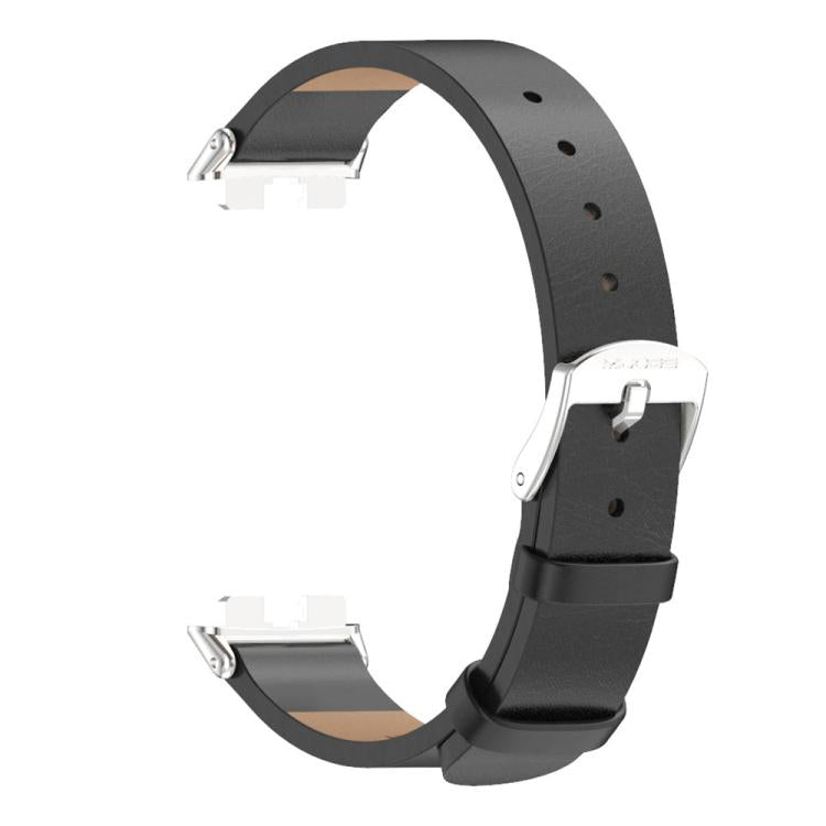 For Huawei Band 10 / 9 / 8 Mijobs Microfiber PU Leather Watch Band