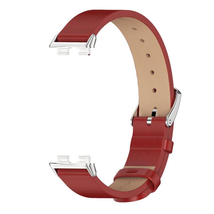For Huawei Band 10 / 9 / 8 Mijobs Microfiber PU Leather Watch Band