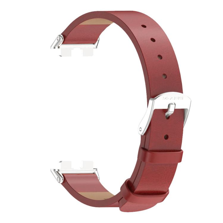 For Huawei Band 10 / 9 / 8 Mijobs Microfiber PU Leather Watch Band