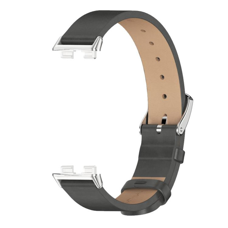 For Huawei Band 10 / 9 / 8 Mijobs Microfiber PU Leather Watch Band