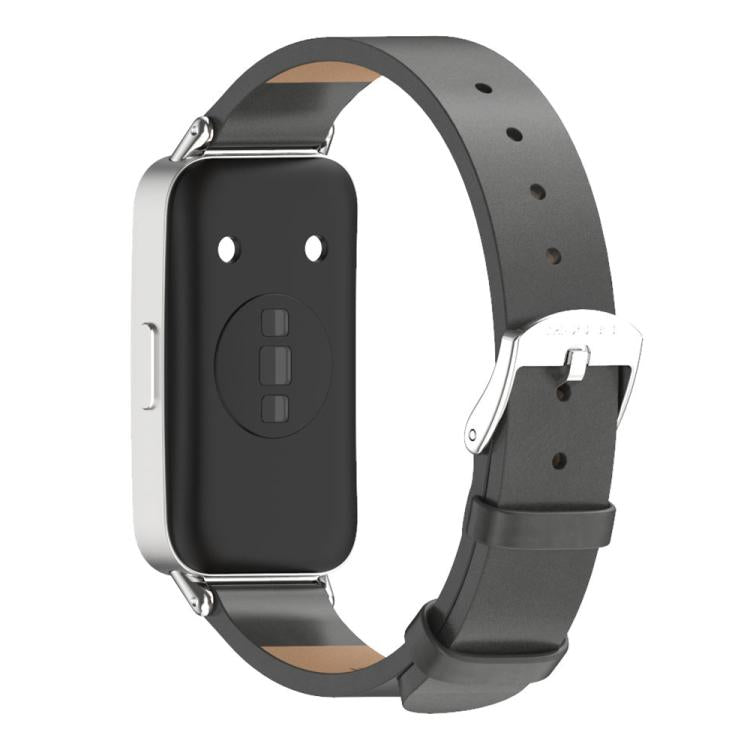 For Huawei Band 10 / 9 / 8 Mijobs Microfiber PU Leather Watch Band