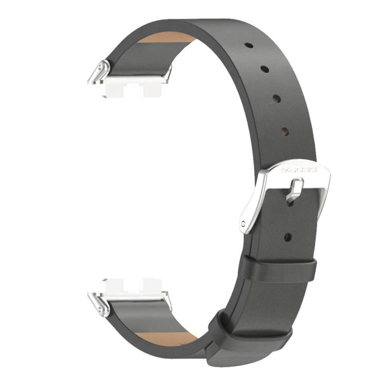 For Huawei Band 10 / 9 / 8 Mijobs Microfiber PU Leather Watch Band