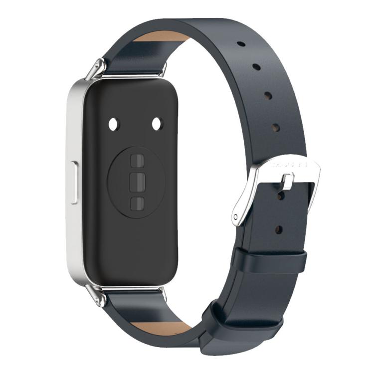 For Huawei Band 10 / 9 / 8 Mijobs Microfiber PU Leather Watch Band
