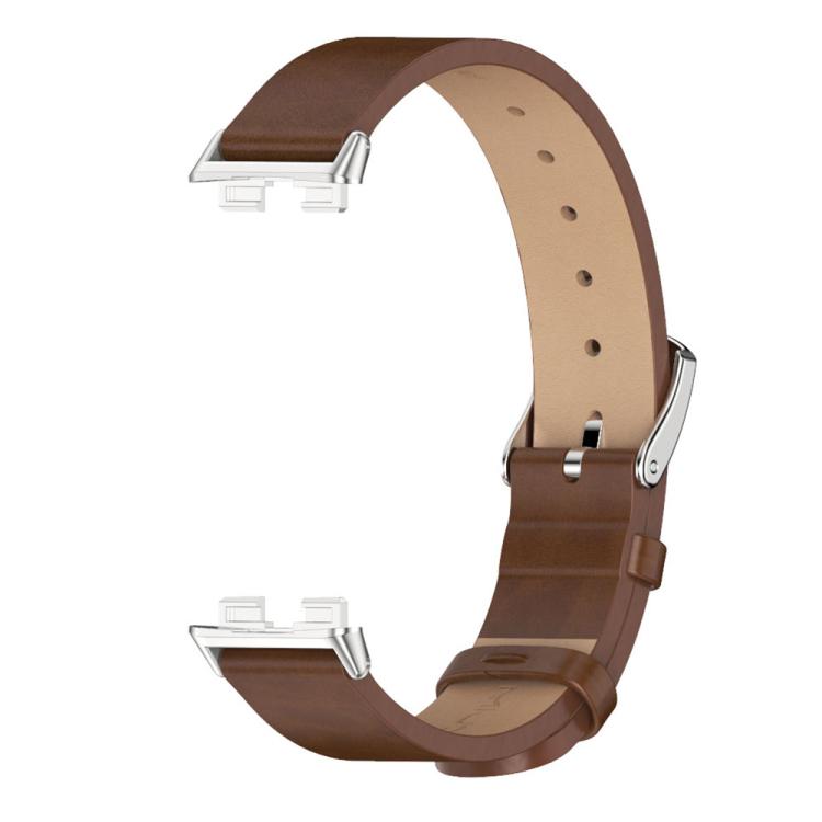 For Huawei Band 10 / 9 / 8 Mijobs Microfiber PU Leather Watch Band