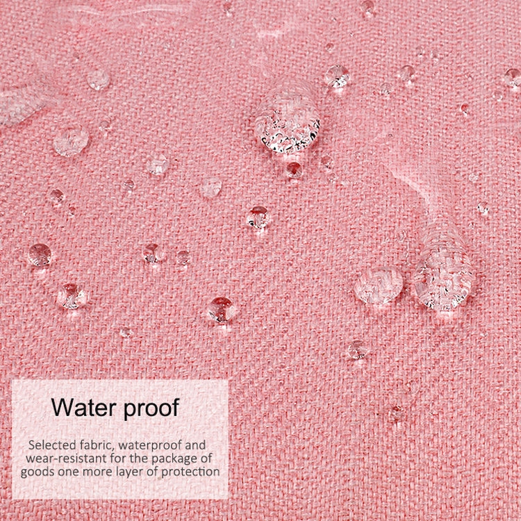 ST08 Handheld Briefcase Carrying Storage Bag without Shoulder Strap for 15.6 inch Laptop(Pink)