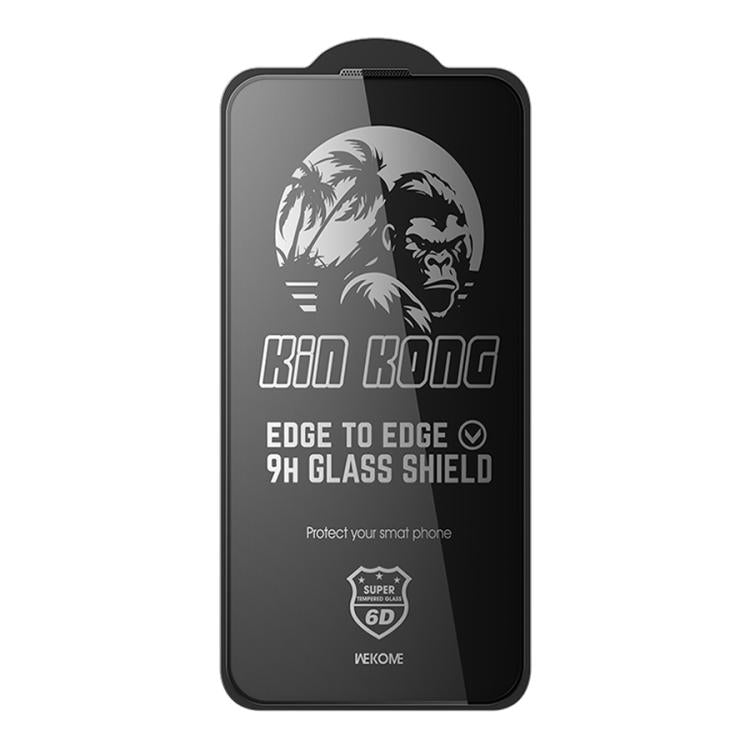 For iPhone 16 Pro WK WTP-097 Jungle Series Kinkong 6D Curved Privacy Tempered Glass Film