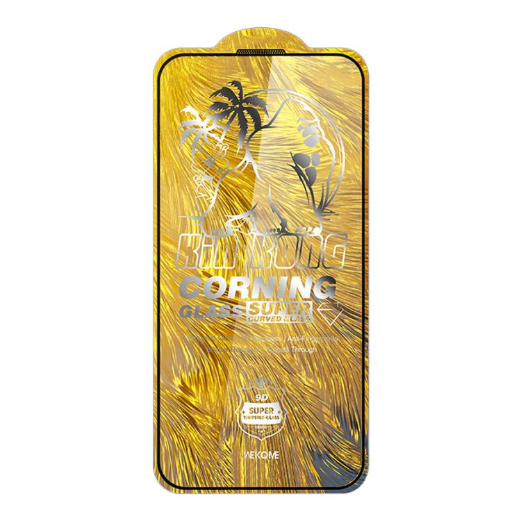 For iPhone 16 Pro WK WTP-102 Jungle Series Kinkong Corning 9D Curved HD Tempered Glass Film