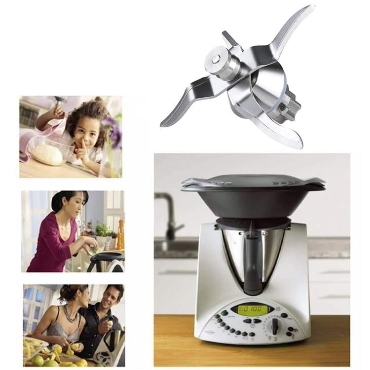 For Thermomix TM31 Chef Machine Stainless Steel Blade - Silver