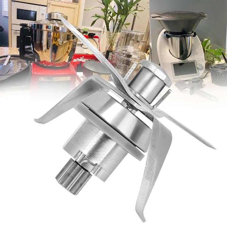 For Thermomix TM21 Stainless Steel Blender Blade - Silver