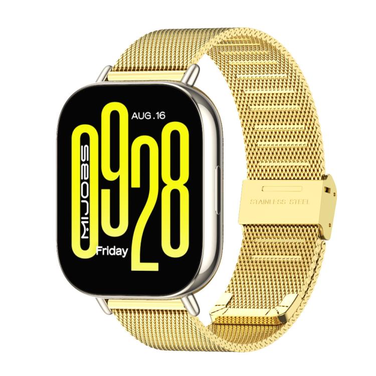 22mm MIJOBS Milan Buckle Metal Watch Band