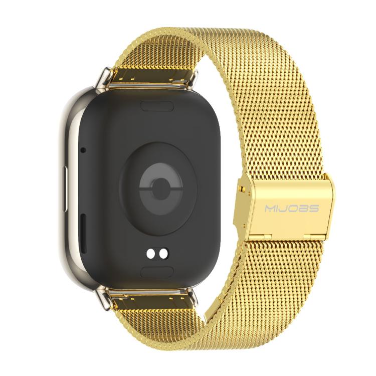 22mm MIJOBS Milan Buckle Metal Watch Band