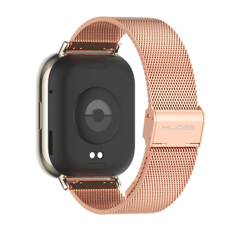 22mm MIJOBS Milan Buckle Metal Watch Band
