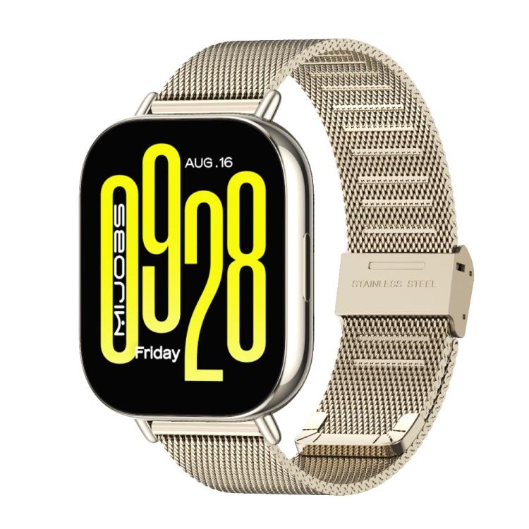 22mm MIJOBS Milan Buckle Metal Watch Band
